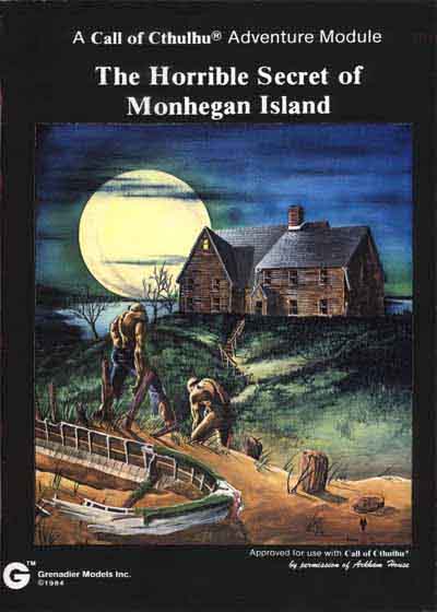 Portada de Horrible secret of Monhegan Island